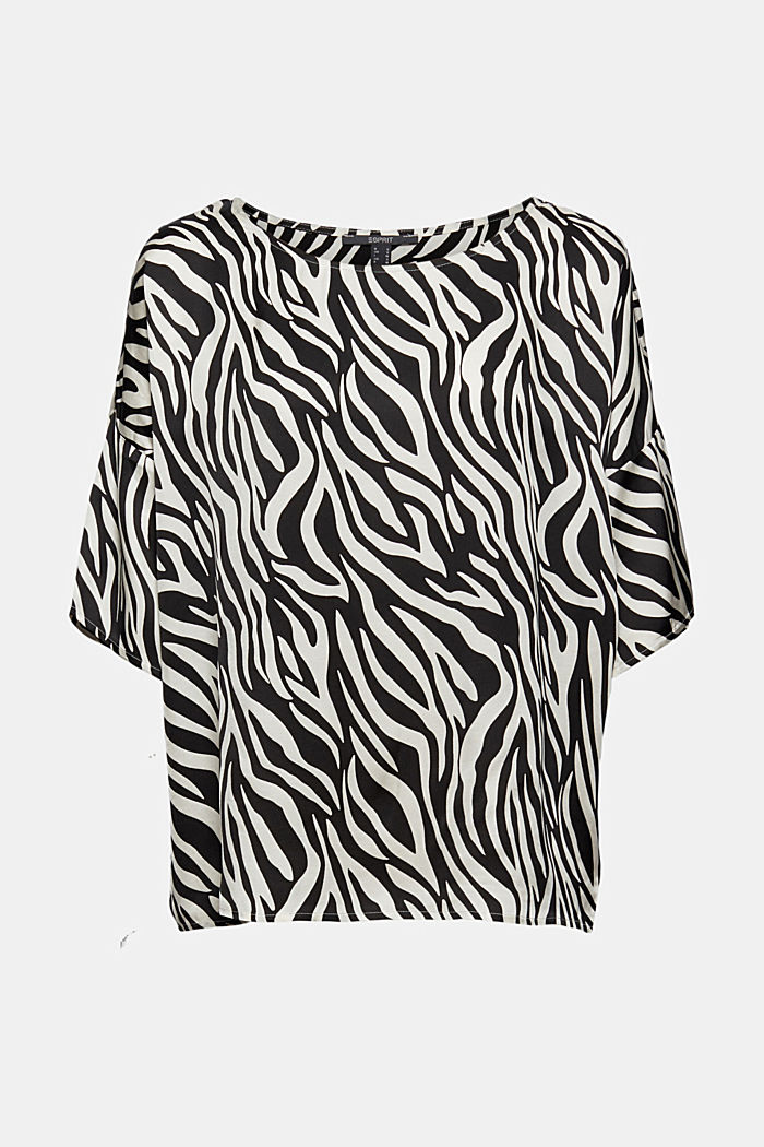 Animal blouse top with LENZING™ ECOVERO™