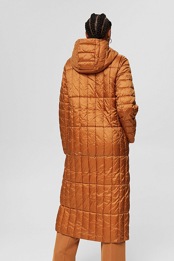 Recycled: 3M™ Thinsulate™ quilted coat, CARAMEL, detail image number 3