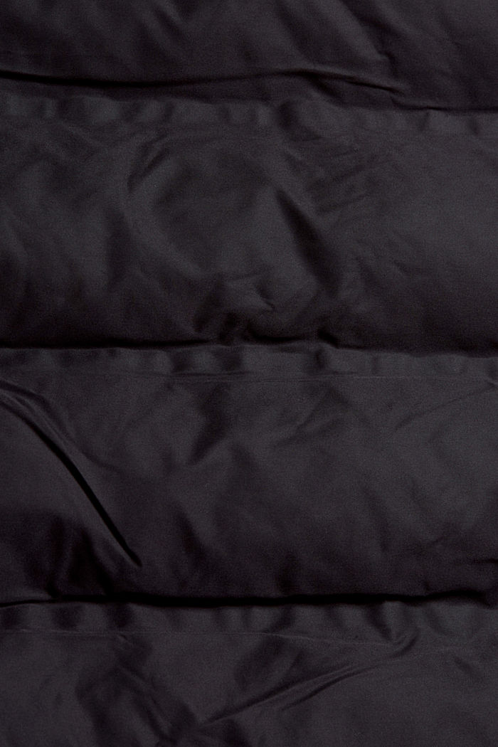 Reciclado: Abrigo acolchado con capucha separable, BLACK, detail image number 4