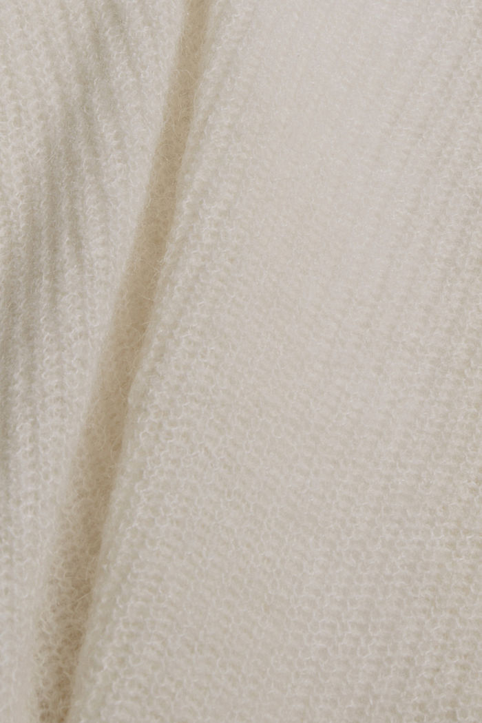 Wool/alpaca blend: wrap cardigan, ICE, detail image number 4