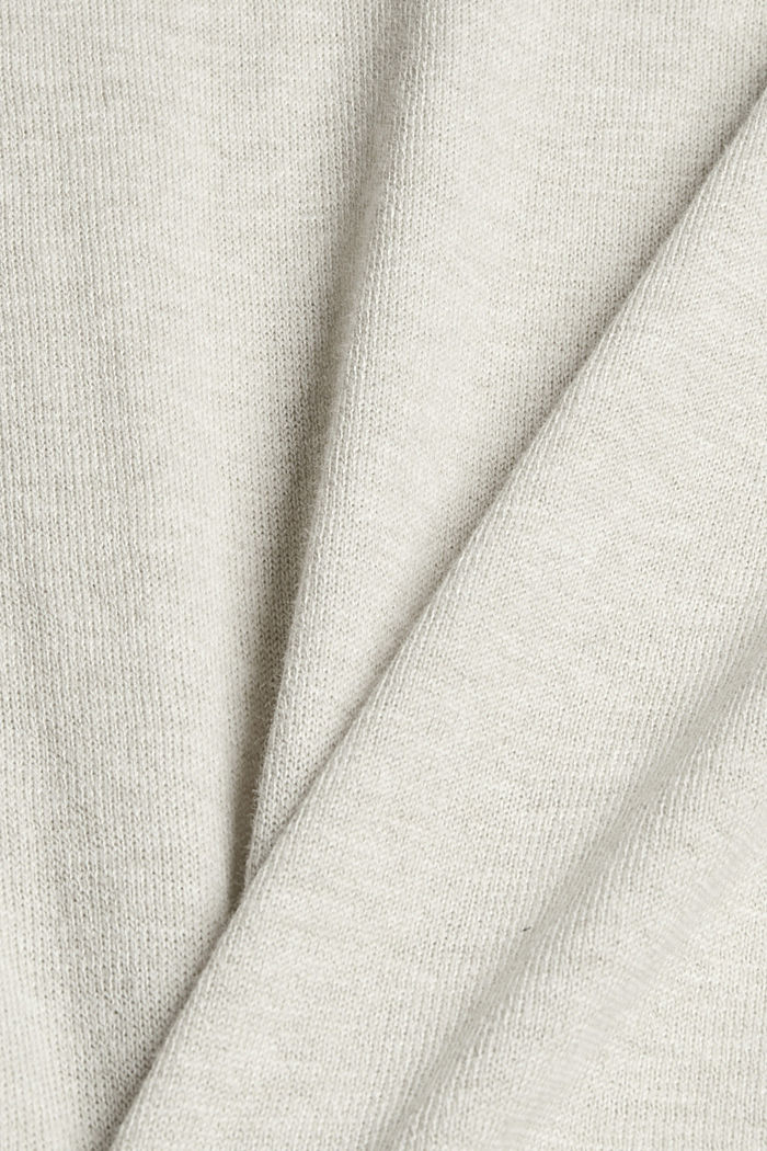 Z lyocellem TENCEL™: bluzka z długim rękawem w stylu bluzki, OFF WHITE, detail image number 4