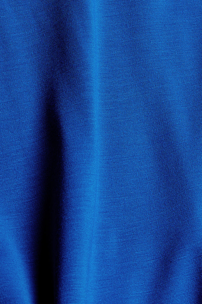 Selkäpuolelta kuvioitu pitkähihainen, BRIGHT BLUE, detail image number 4