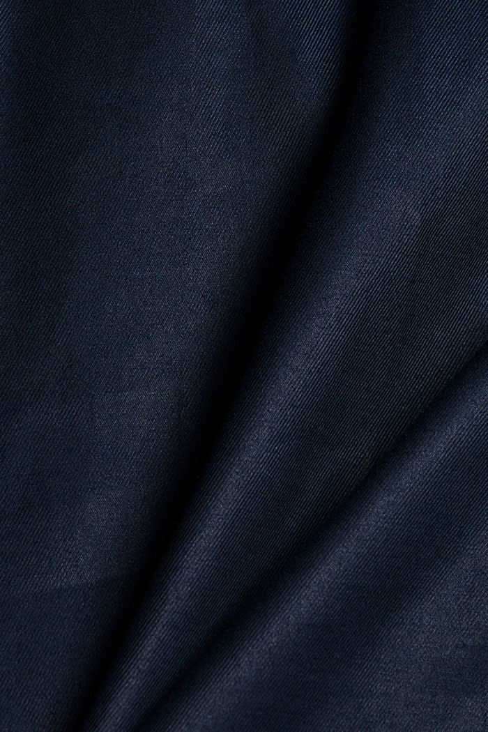 Camisa en TENCEL™ y algodón, NAVY, detail image number 4