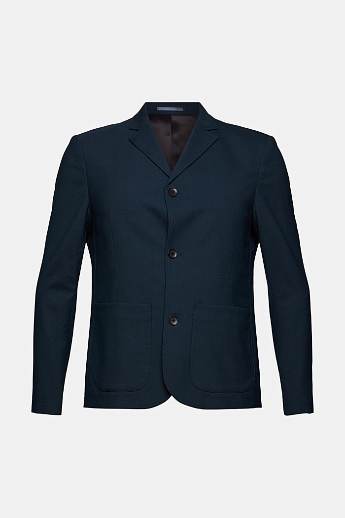 Blazers suit Regular Fit, PETROL BLUE, overview