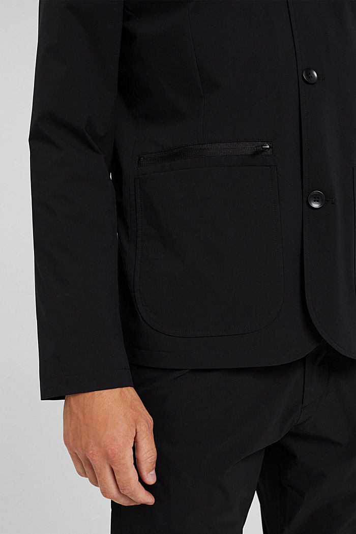 #ReimagineFlexibility: bi-stretch jacket, BLACK, detail image number 2