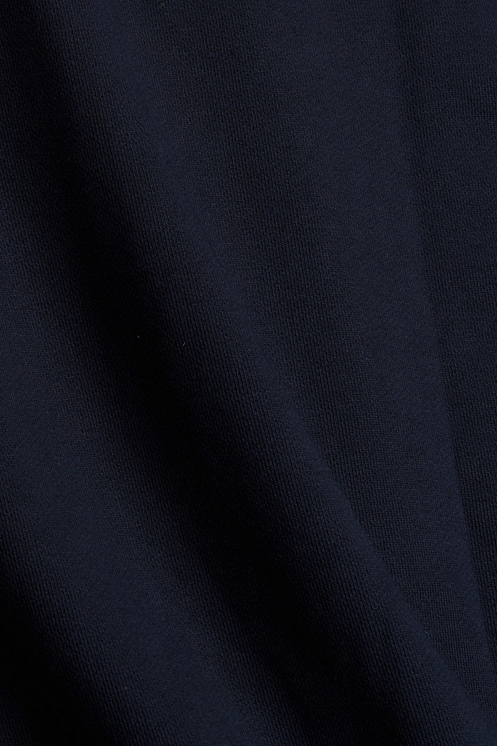 Cotton blend sweatshirt with TENCEL™, NAVY, detail image number 5