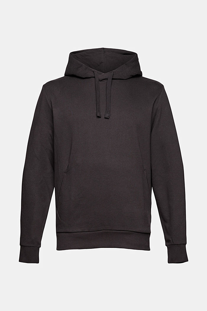 Hooded sweatshirt in blended cotton with TENCEL™, BROWN, detail image number 7