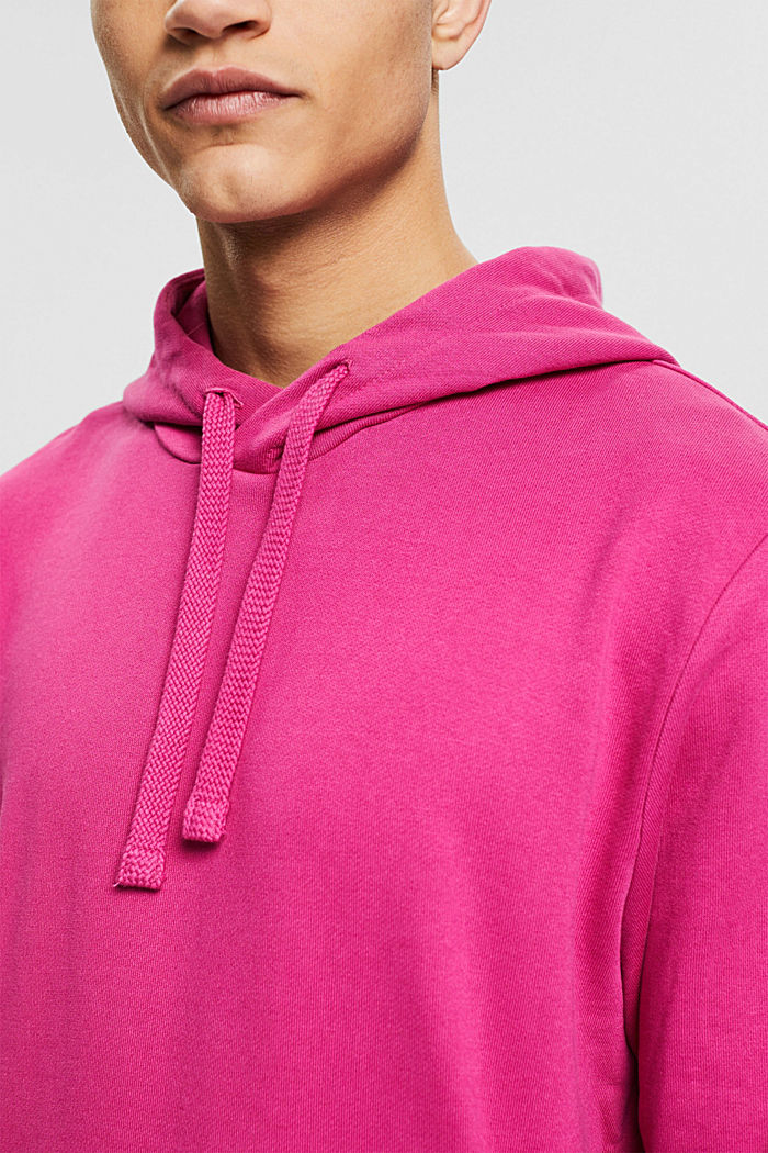 Hooded sweatshirt in blended cotton with TENCEL™, BLUSH, detail image number 2