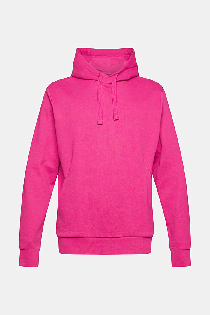Hooded sweatshirt in blended cotton with TENCEL™, BLUSH, detail image number 7