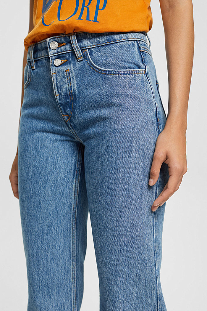 High-rise bootcut jeans, BLUE LIGHT WASHED, detail-asia image number 2