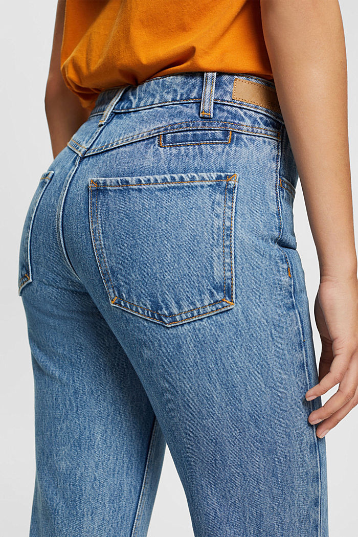 High-rise bootcut jeans, BLUE LIGHT WASHED, detail-asia image number 4