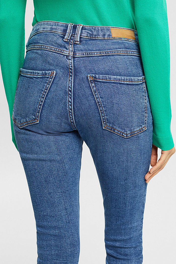 High-rise skinny jeans with TENCEL™, BLUE MEDIUM WASH, detail-asia image number 2