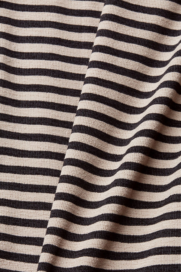 條紋 Polo 連身裙, 淺灰褐色, detail-asia image number 5
