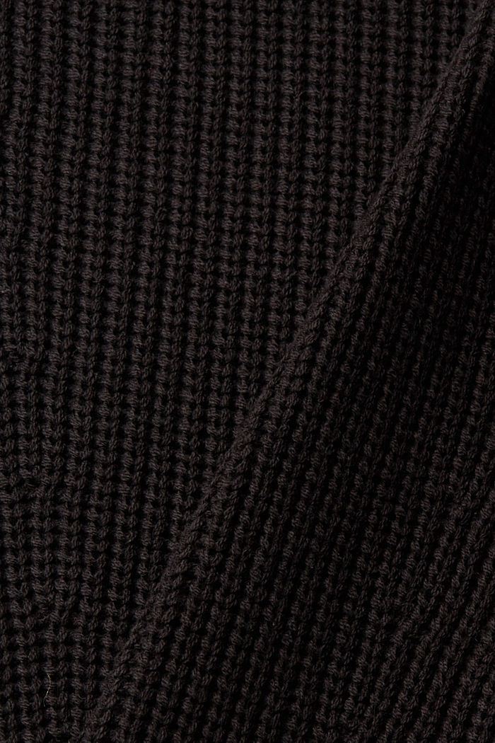 針織連身裙, 黑色, detail-asia image number 5