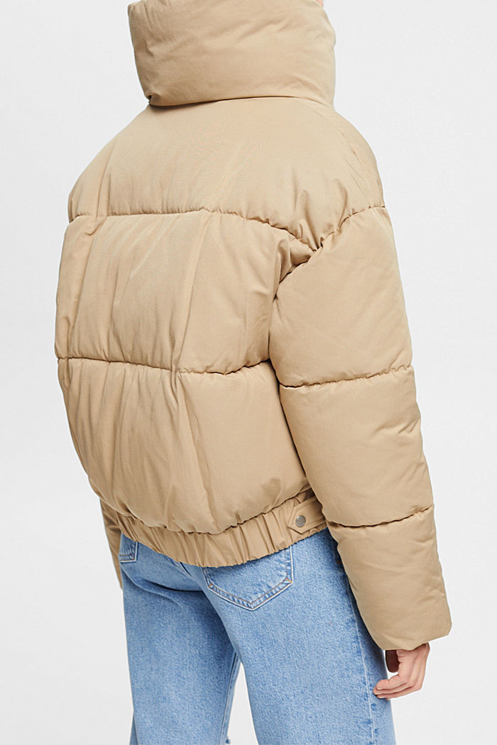 Puffer jacket, KHAKI BEIGE, detail-asia image number 3
