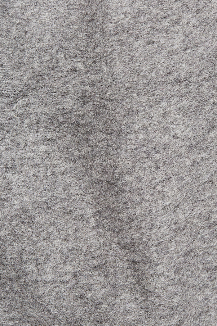 Wool blend coat, MEDIUM GREY, detail-asia image number 5