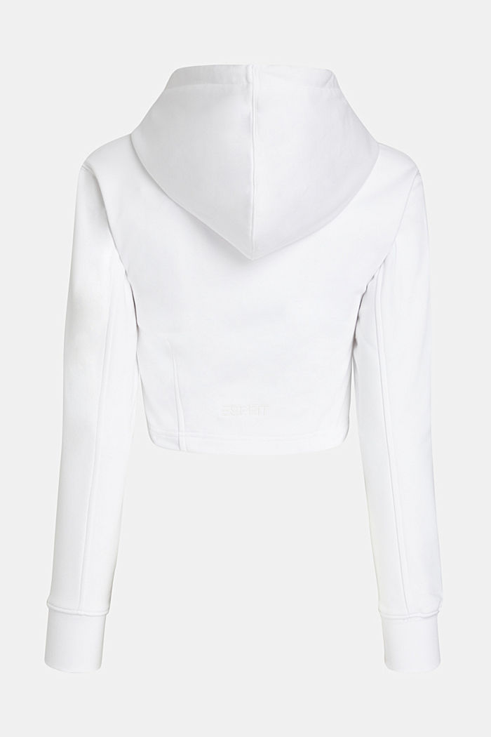 Placement indigo print hoodie​, WHITE, detail-asia image number 5