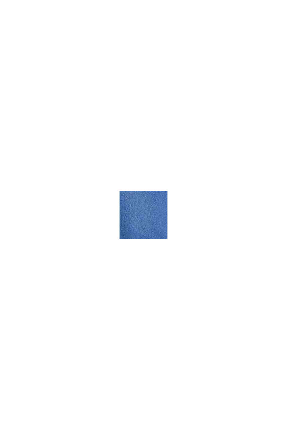 Logo print hoodie, BLUE, swatch