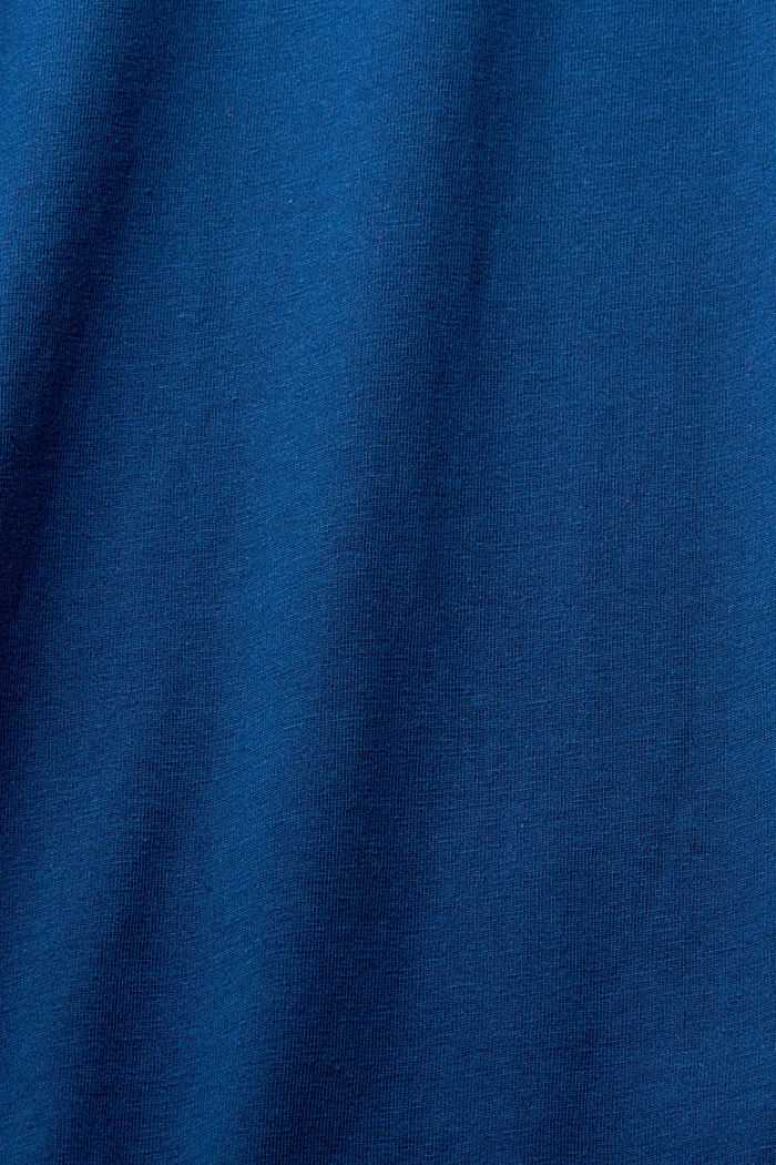 長袖標誌 T 恤, PETROL BLUE, detail-asia image number 4