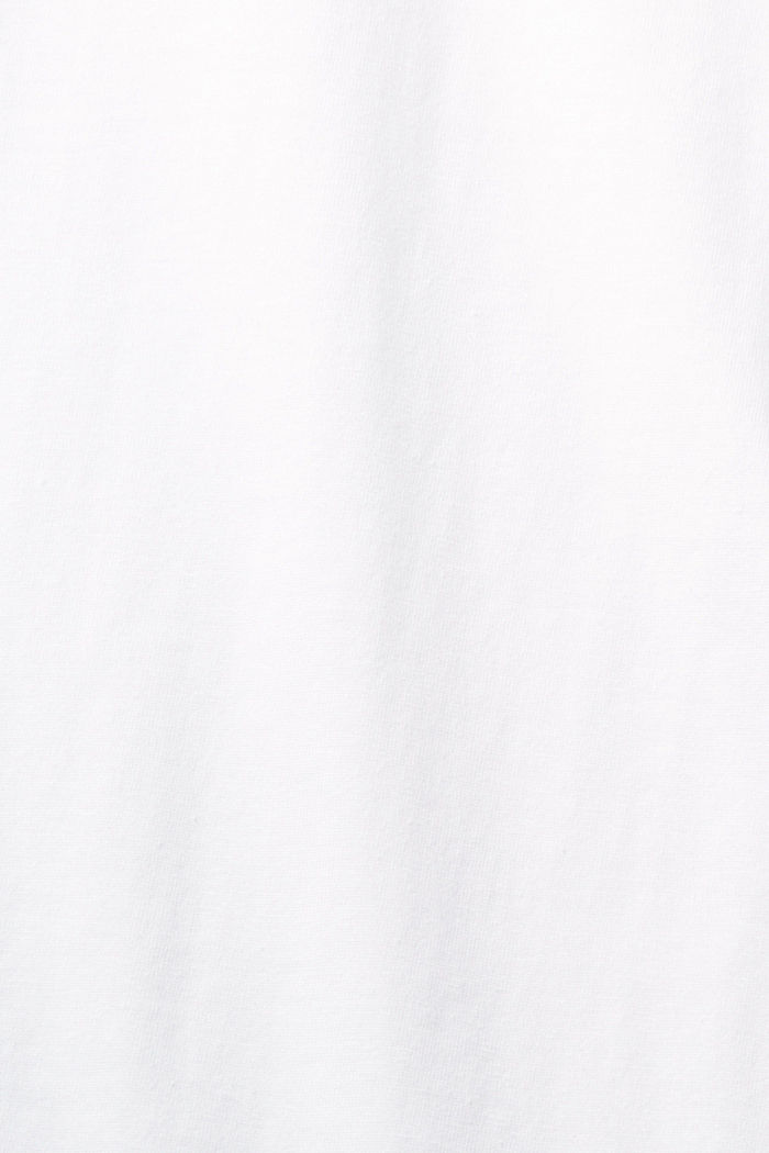 棉質圓領 T 恤, WHITE, detail-asia image number 5