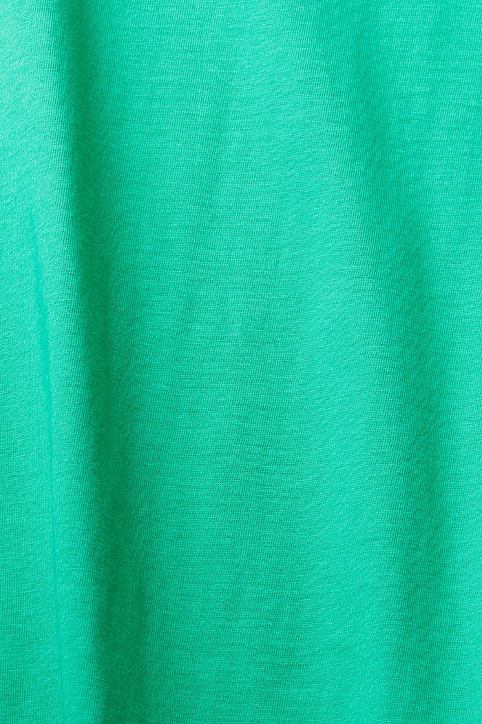 棉質圓領 T 恤, 淺綠色, detail-asia image number 4