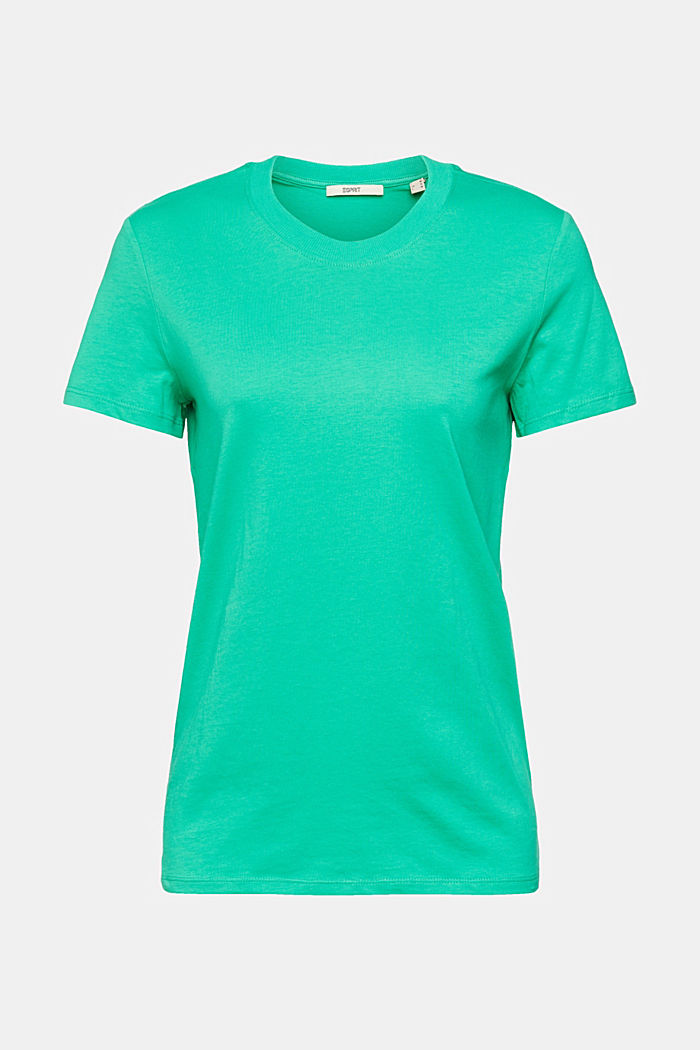 棉質圓領 T 恤, 淺綠色, detail-asia image number 5