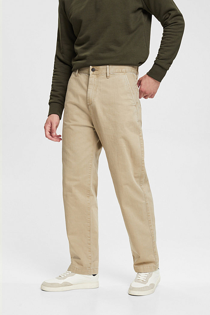 Wide leg trousers, LIGHT BEIGE, detail-asia image number 0