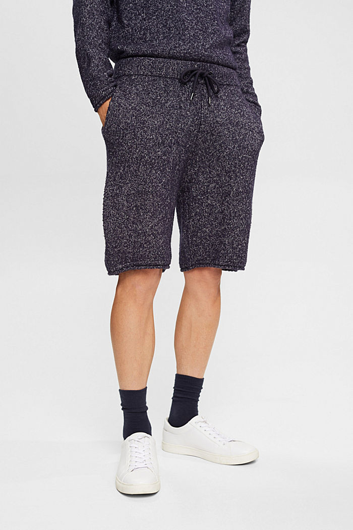 Shorts knitted Relaxed Fit, NAVY, detail-asia image number 0