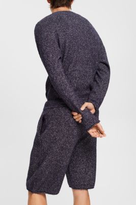 Knitted shorts, NAVY, detail-asia image number 3