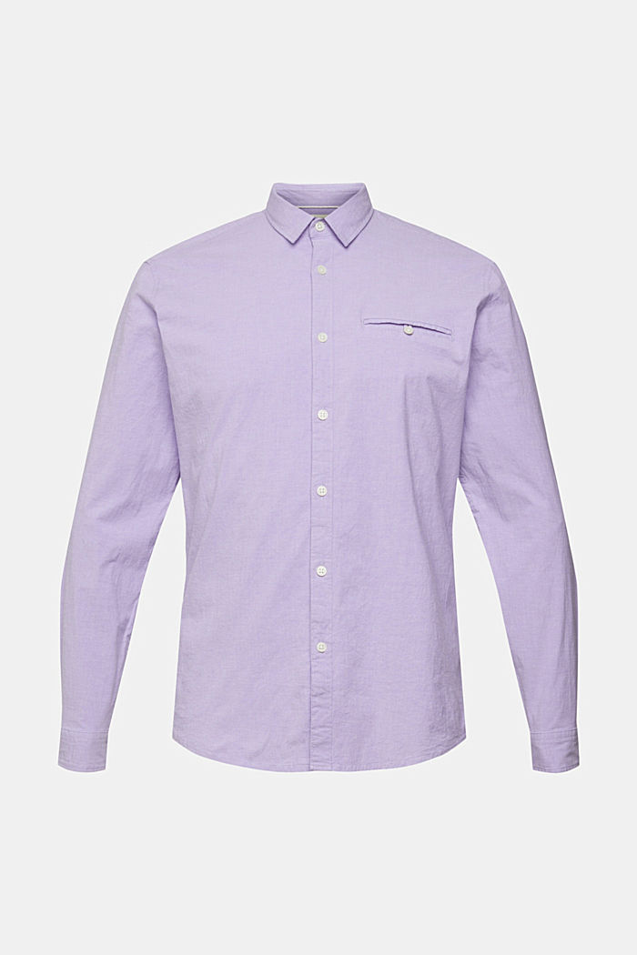 Shirts woven Slim Fit, LILAC, detail-asia image number 5