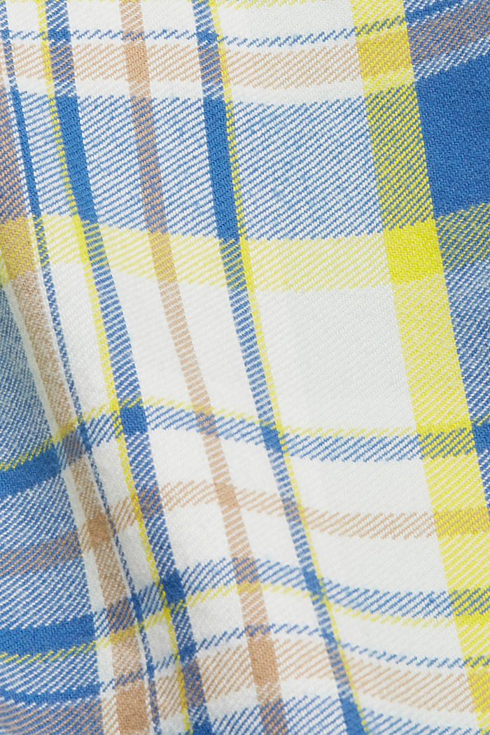 Checked shirt, BLUE, detail-asia image number 5