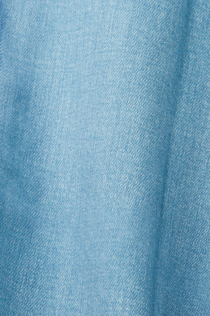 올오버 데님 프린트 셔츠, BLUE MEDIUM WASHED, detail-asia image number 5