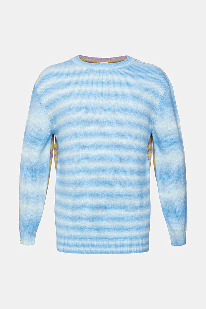 Reversible striped jumper, BLUE, detail-asia image number 5