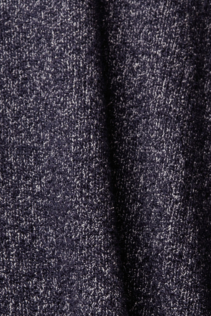 寬鬆版型針織上衣, NAVY, detail-asia image number 5