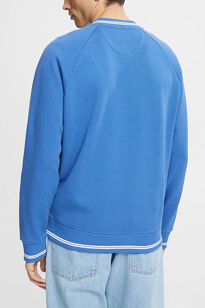 Relaxed fit logo sweatshirt, BLUE, detail-asia image number 1