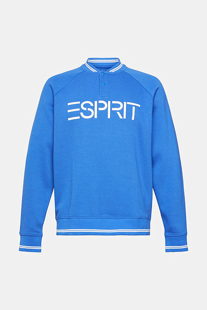 Relaxed fit logo sweatshirt, BLUE, detail-asia image number 6