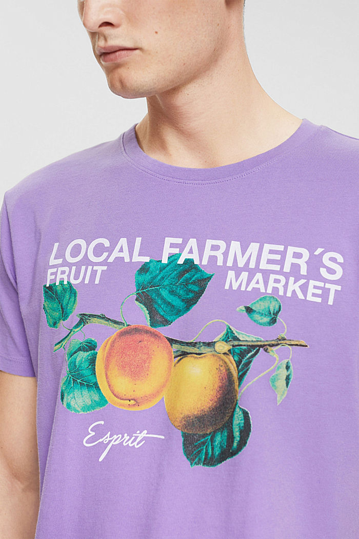 印花 T 恤, 淡紫色, detail-asia image number 2