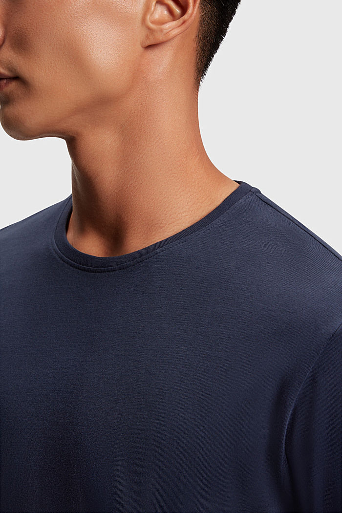 標準版型素色T恤, NAVY, detail-asia image number 2