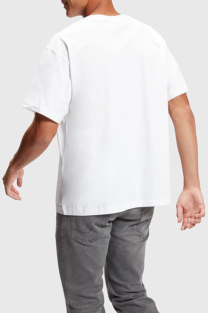 스택트 랜드스케이프 프린트 티셔츠, WHITE, detail-asia image number 1
