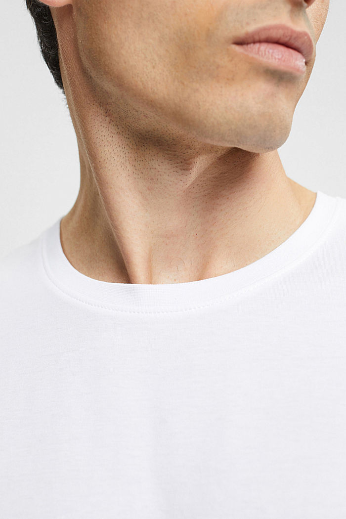 兩件裝圓領棉質 T 恤, WHITE 2, detail-asia image number 4