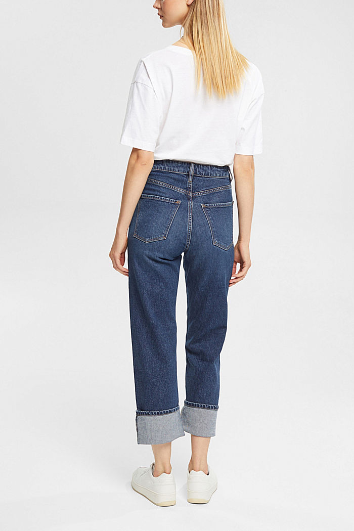 Mid-rise relaxed fit jeans, BLUE MEDIUM WASHED, detail-asia image number 1