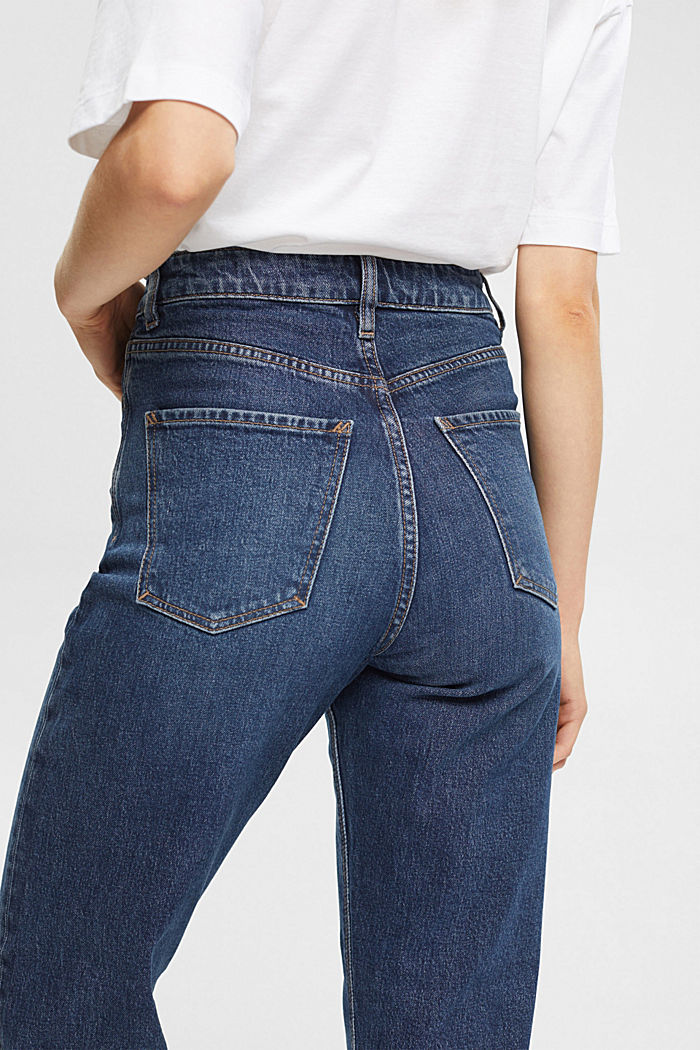 Mid-rise relaxed fit jeans, BLUE MEDIUM WASHED, detail-asia image number 6