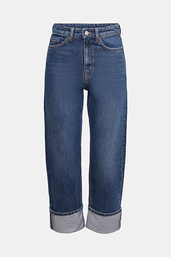 Straight-leg jeans, BLUE MEDIUM WASHED, detail-asia image number 7