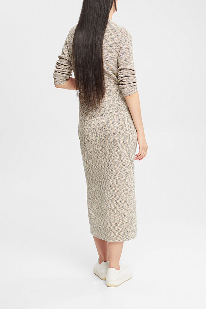Multicoloured knit skirt, CREAM BEIGE, detail-asia image number 1