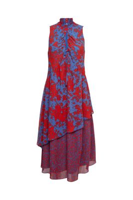 ESPRIT Chiffon jurk met lagen