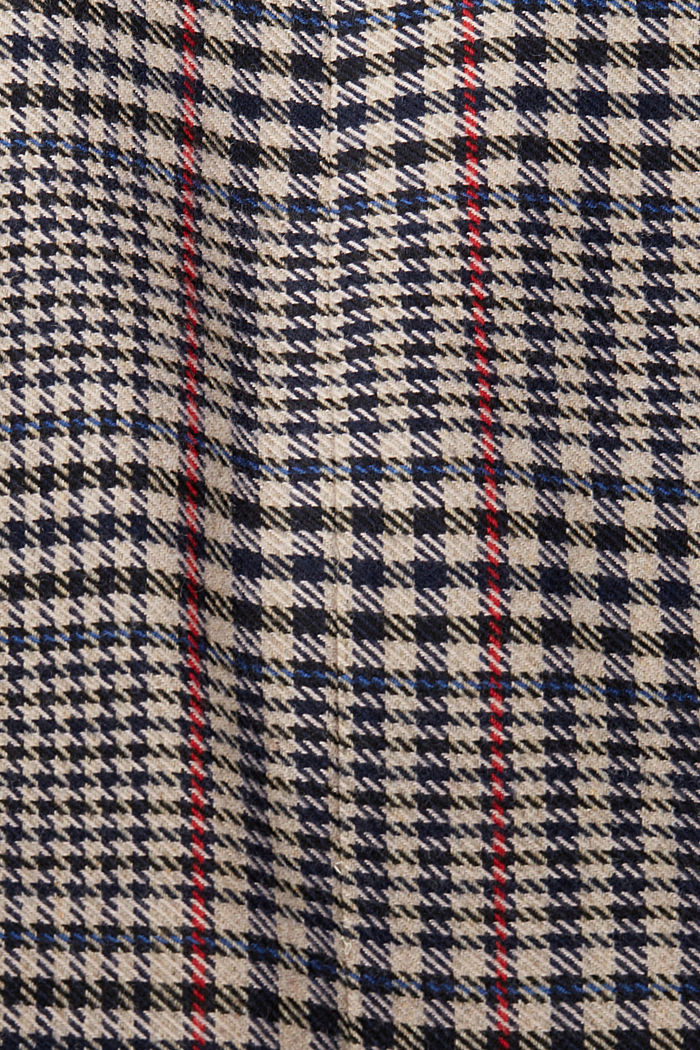 Checked wool blend blazer, CREAM BEIGE, detail-asia image number 5