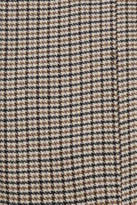 Wool blend houndstooth coat, CREAM BEIGE, detail-asia image number 4