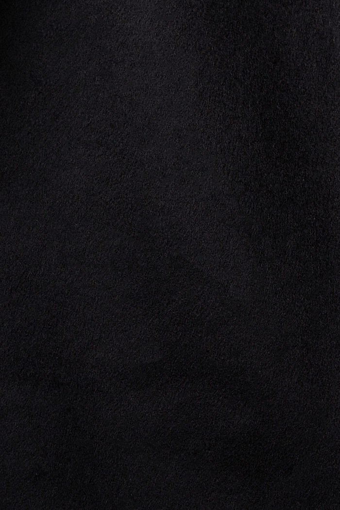 再生羊毛混紡外套, BLACK, detail-asia image number 4