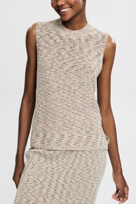 Melange look slipover