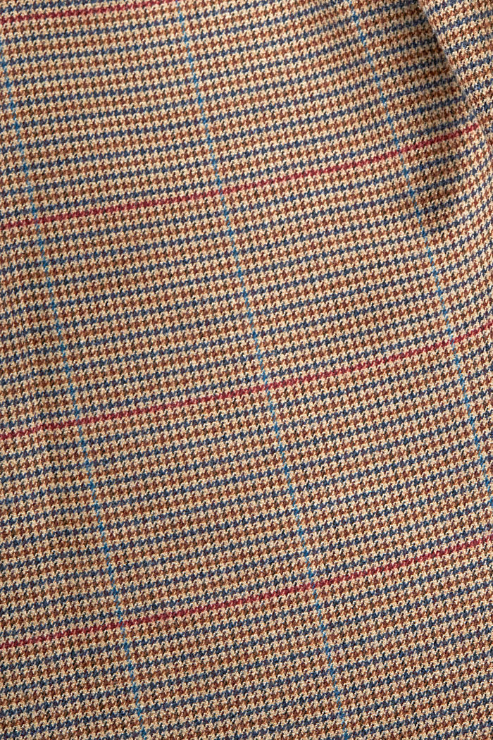 Dogtooth checked trousers, CAMEL, detail-asia image number 5